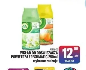 Wkład do odświeżacza powietrza Freshmatic Air Wick promocja w Tomi Markt
