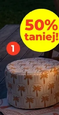Pufa do siedzenia promocja w Dealz