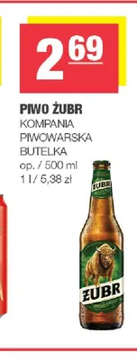 Piwo Żubr promocja w SPAR