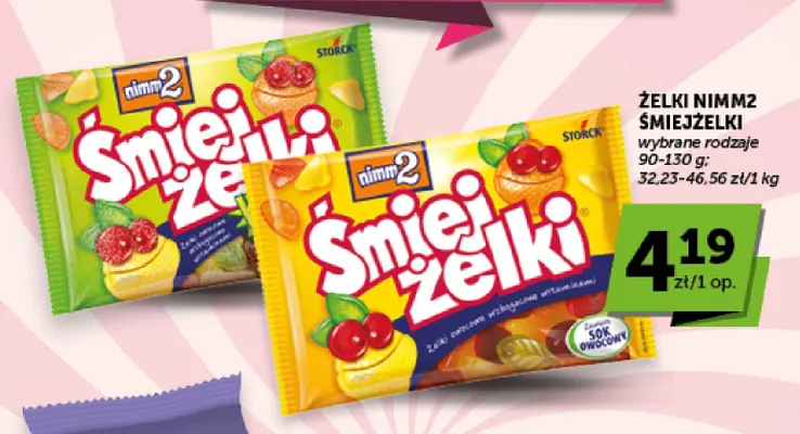 Żelki Nimm2 Śmiejżelki promocja w ABC