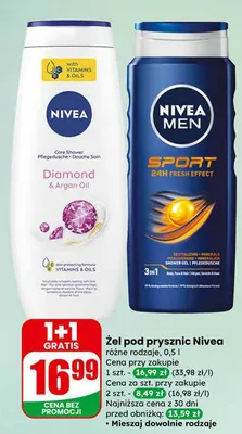 Żel pod prysznic Sport 24H Fresh Effect promocja w Dino