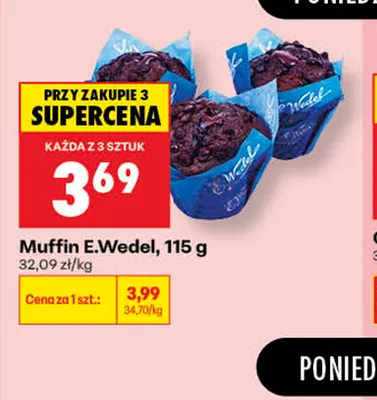Muffin E.Wedel promocja w Biedronka