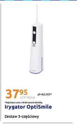 Irygator OptiSmile zestaw 3-częściowy promocja w Action