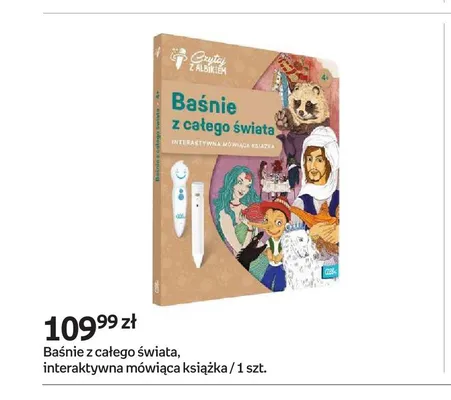 Książka interaktywna Baśnie z całego świata Czytaj z Albikiem promocja w Empik