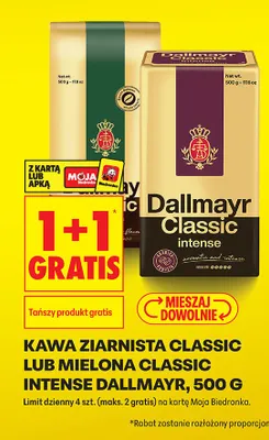 Kawa ziarnista Classic promocja w Biedronka
