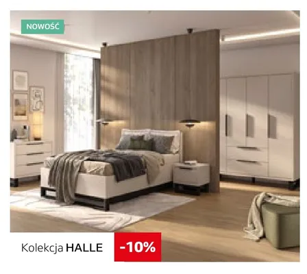 Kolekcja mebli Halle promocja w Komfort