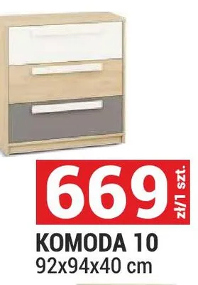 Komoda 10 promocja w Merkury Market