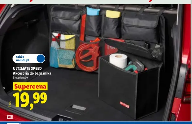 Akcesoria do bagażnika Ultimate Speed promocja w Lidl