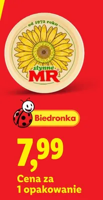 Margaryna Słynne MR promocja w Lidl