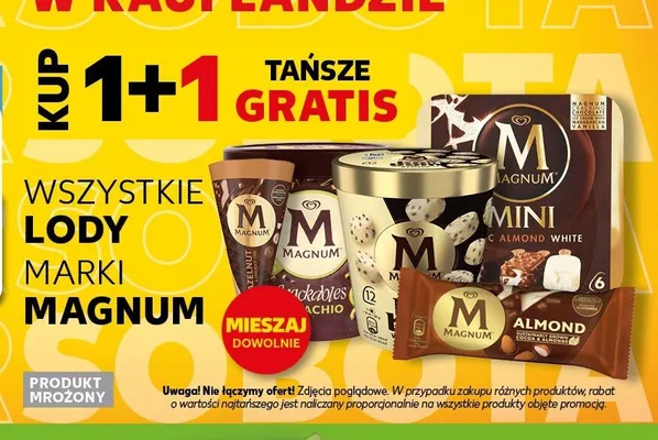 Lody Magnum promocja w Kaufland