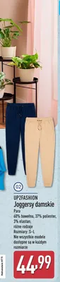 Joggersy damskie promocja w Aldi