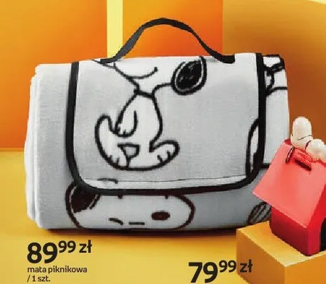Mata piknikowa Snoopy promocja w Dzień Dziecka
