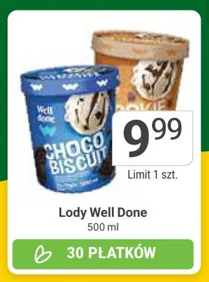 Lody Choco Biscuit promocja w Stokrotka