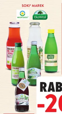 Soki Biofood EkoWital Eureko promocja w Intermarche