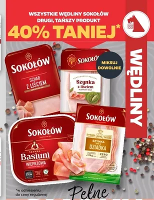 Szynka Dziadka Sokołów promocja w Netto