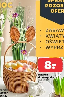 Baranek do koszyczka promocja w Netto