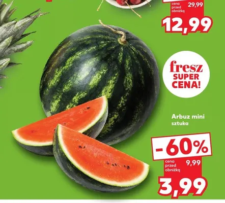 Arbuz mini promocja w Kaufland
