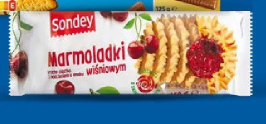 Marmoladki wiśniowe Sondey promocja w Lidl