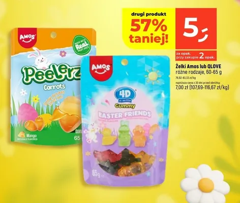 Żelki różne rodzaje promocja w Dealz