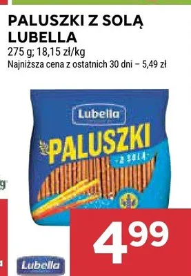 Paluszki z solą Lubella promocja w Stokrotka