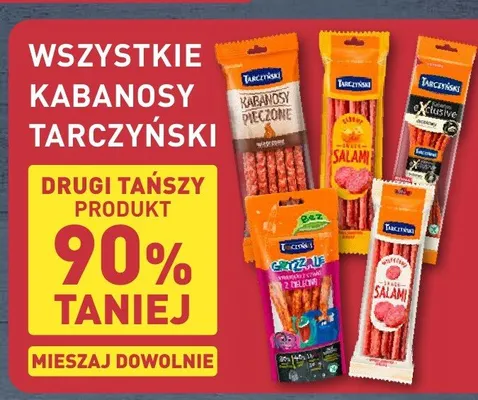 Kabanosy pieczone Tarczyński promocja w Aldi