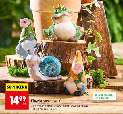 Figurka ceramiczna promocja w Biedronka