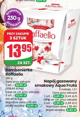 Bombonierka Raffaello promocja w Dino
