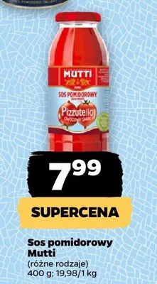 Sos pomidorowy Mutti Pizzutello promocja w Netto