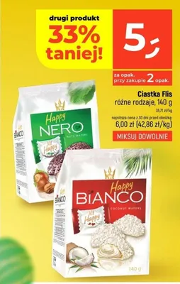 Ciastka różne rodzaje promocja w Dealz