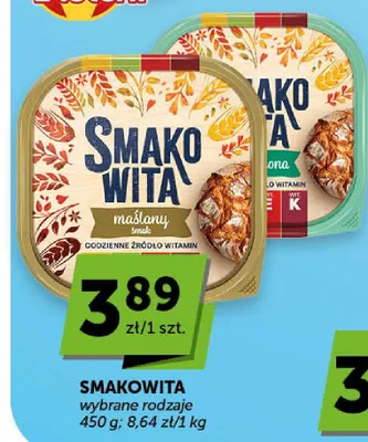 Margaryna Smakowita maślany smak promocja w Euro Sklep