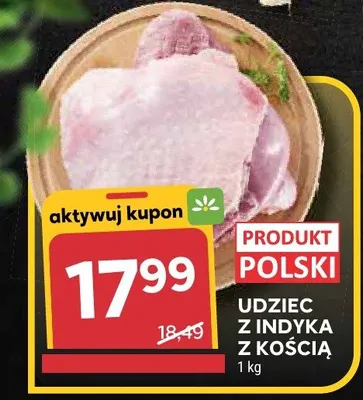 Udziec z indyka z kością promocja w Stokrotka