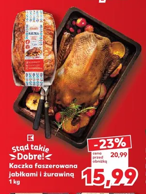 Kaczka faszerowana jabłkami i żurawiną Stąd takie Dobre! promocja w Kaufland