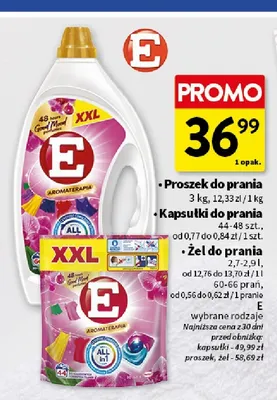 Kapsułki do prania E Aromaterapia promocja w Intermarche