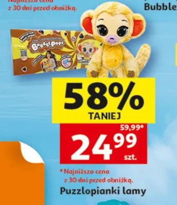 Puzzlopianki lamy promocja w Auchan