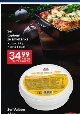 Ser topiony ze śmietanką Hochland promocja w Makro