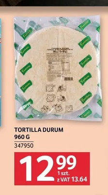 Tortilla durum Funtastic promocja w Selgros