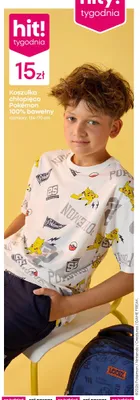 Koszulka chłopięca Pokémon promocja w Pepco