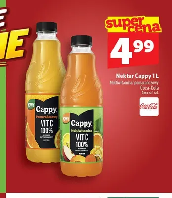 Nektar Cappy multiwitamina promocja w TOPAZ