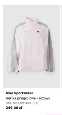 Kurtka przejściowa Nike Sportswear różowy promocja w Lounge by Zalando