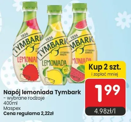 Napój lemoniada o smaku cytrynowym promocja w Market Point