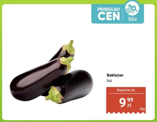 Bakłażan luz promocja w Biedronka