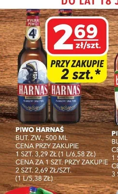 Piwo HARNAŚ promocja w Top Market