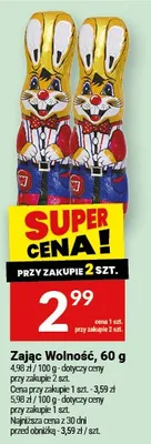 Zając Wolność promocja w Twój Market