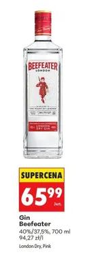 Gin Beefeater Pink promocja w Biedronka