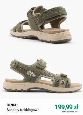 Sandały trekkingowe Bench promocja w Deichmann