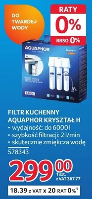 Filtr kuchenny Aquaphor Kryształ H promocja w Selgros