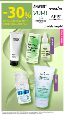 Produkty naturalne promocja w Hebe
