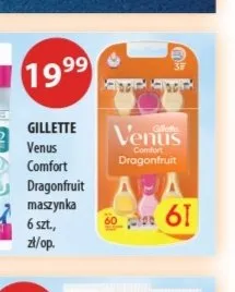 Maszynka do golenia Gillette Venus Comfort Dragonfruit promocja w Drogerie Laboo