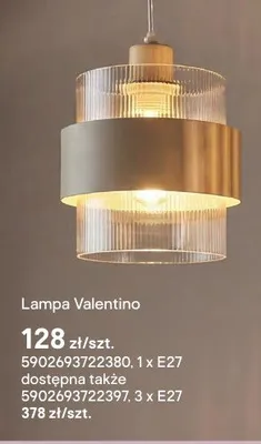 Lampa Valentino promocja w Castorama