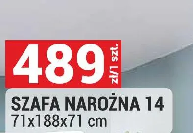 Szafa narożna 14 promocja w Merkury Market